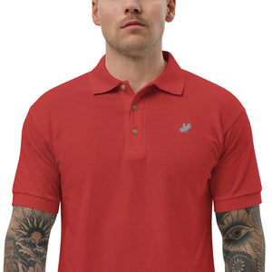 Asshawk Embroidered Polo Shirt